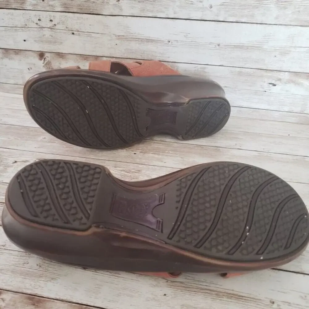 Ariat Women's Leather Upper Brown Sandals Size 9 B